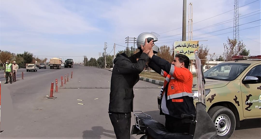 معاون راهداری  طرح ارتقا ایمنی راکبان موتورسیکلت در قم اجرا شد