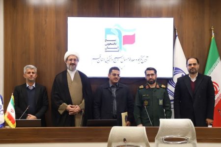 آئین معارفه مسئول جدید بسیج دانشجویی استان قم برگزار شد
