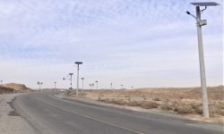 نصب سامانه روشنایی با منبع تغذیه سلول خورشیدی