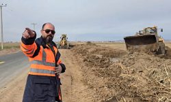 ایمن سازی محور روستایی ملک قلعه بخش مرکزی شهرستان  قم